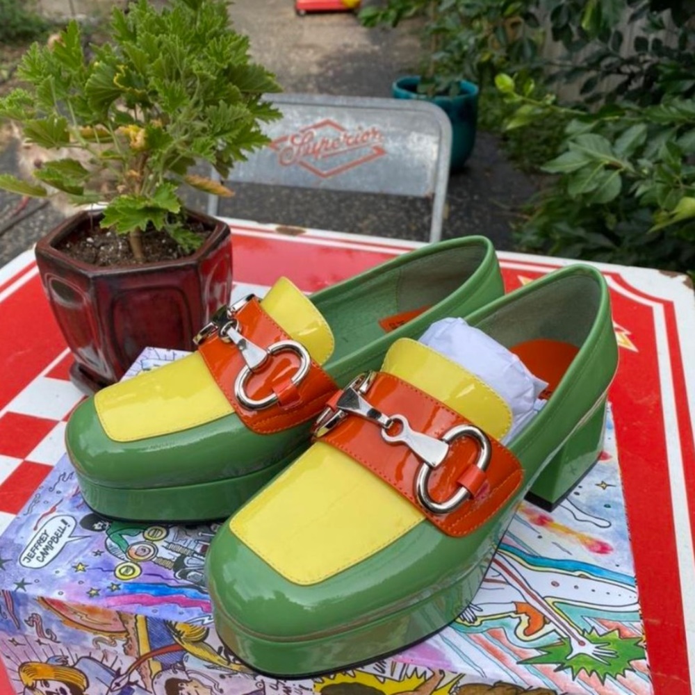 Jeffrey Campbell Student-2 loafers!
